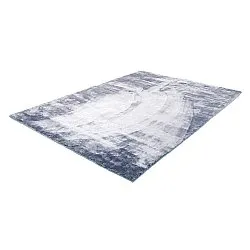 Hoogpolig vloerkleed - Aranga Super Soft Fur (staalblauw)