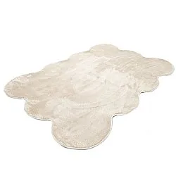 Golvend hoogpolig vloerkleed - Aranga Super Soft Fur (beige)