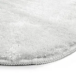 Golvend hoogpolig vloerkleed - Aranga Super Soft Fur (wit)