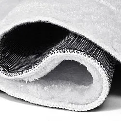 Golvend hoogpolig vloerkleed - Aranga Super Soft Fur (wit)