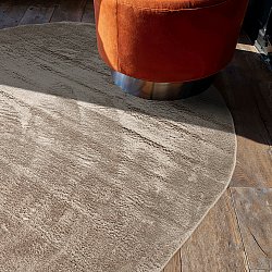 Ovaal hoogpolig vloerkleed - Aranga Super Soft Fur (bruin)