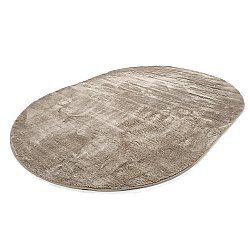 Ovaal hoogpolig vloerkleed - Aranga Super Soft Fur (bruin)