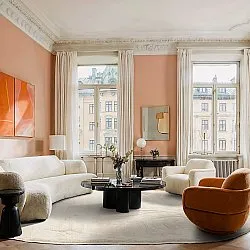 Ovaal hoogpolig vloerkleed - Aranga Super Soft Fur (beige)