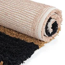 Hoogpolig vloerkleed - Cefalu Natural Cotton Shaggy (multi)