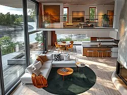 Ronde vloerkleden - Cloud Super Soft (groente)