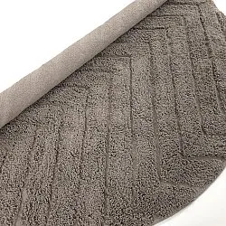 Ronde vloerkleden - Conara Natural Cotton Shaggy (taupe)