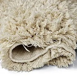 Rond vloerkleed - Fassale Hand Woven Wool Shaggy (room)