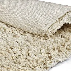 Rond vloerkleed - Fassale Hand Woven Wool Shaggy (room)