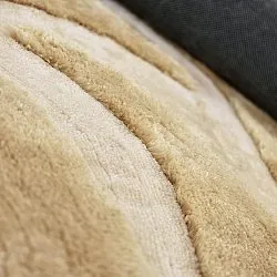 Hoogpolig vloerkleed - Fergana (crème/beige)