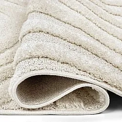 Hoogpolig vloerkleed - Gifu (gebroken wit)