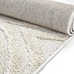 Hoogpolig vloerkleed - Gifu (gebroken wit)