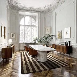 Hoogpolig vloerkleed - Imilchil (beige/bruin)