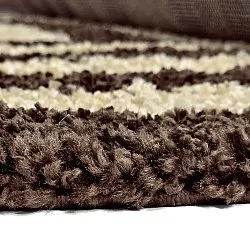 Hoogpolig vloerkleed - Imilchil (beige/bruin)