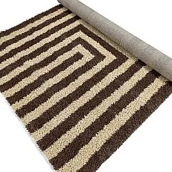 Hoogpolig vloerkleed - Imilchil (beige/bruin)