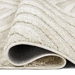 Hoogpolig vloerkleed - Iwaki (gebroken wit)