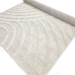 Hoogpolig vloerkleed - Iwaki (gebroken wit)