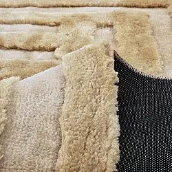 Hoogpolig vloerkleed - Karbala (crème/beige)