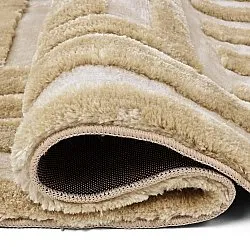 Hoogpolig vloerkleed - Karbala (crème/beige)