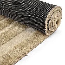 Hoogpolig vloerkleed - Karbala (crème/beige)