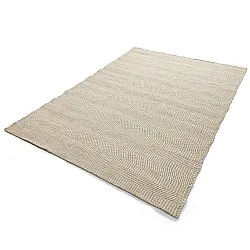 Wollen-vloerkleed - Larkana (beige/wit)