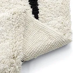 Hoogpolig vloerkleed - Naousa Natural Cotton Shaggy (multi)