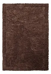 Hoogpolig vloerkleed - Molyvos Natural Cotton Shaggy (bruin)