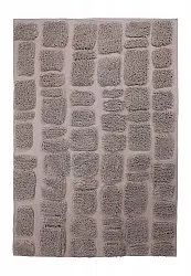 Hoogpolig vloerkleed - Otranto Natural Cotton Shaggy (taupe)