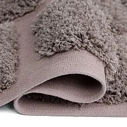 Hoogpolig vloerkleed - Otranto Natural Cotton Shaggy (taupe)