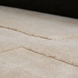 Hoogpolig vloerkleed - Paxos (beige)