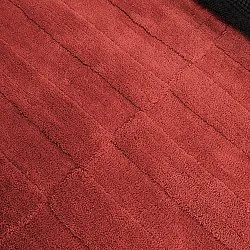 Hoogpolig vloerkleed - Paxos (terracotta)