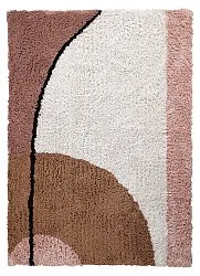 Hoogpolig vloerkleed - Perast Natural Cotton Shaggy (multi)