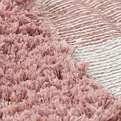 Hoogpolig vloerkleed - Perast Natural Cotton Shaggy (multi)