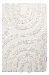 Hoogpolig vloerkleed - Sivota Natural Cotton Shaggy (gebroken wit)