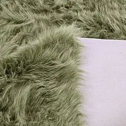 Hoogpolig vloerkleed - Sohar (groente)