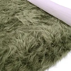 Hoogpolig vloerkleed - Sohar (groente)