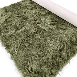 Hoogpolig vloerkleed - Sohar (groente)