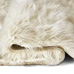 Hoogpolig vloerkleed - Sohar (beige)