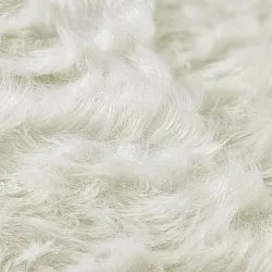 Hoogpolig vloerkleed - Sohar (wit)