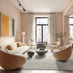 Hoogpolig vloerkleed - Tripoli (beige)