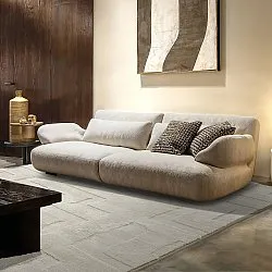 Hoogpolig vloerkleed - Tripoli (beige)