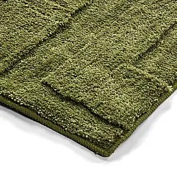 Hoogpolig vloerkleed - Tripoli (mosgroen)