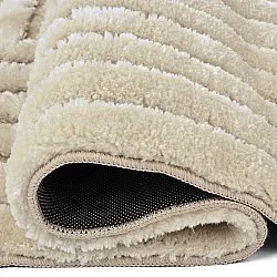 Hoogpolig vloerkleed - Tyros (beige/crème)