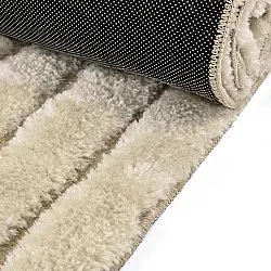 Hoogpolig vloerkleed - Tyros (beige/crème)