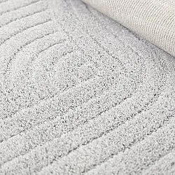 Ronde vloerkleden - Wendy (lichtgrijs)