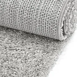 Hoogpolig vloerkleed - Zoe (grijs)