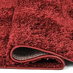 Hoogpolig vloerkleed - Zoe (rood)