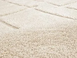 Hoogpolig vloerkleed - Flavia (offwhite)