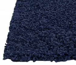 Hoogpolig vloerkleed - Zoe (donkerblauw)
