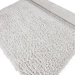 Hoogpolig vloerkleed - Combarro Solid Cotton Shaggy (room)