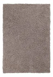 Hoogpolig vloerkleed - Combarro Solid Cotton Shaggy (taupe)